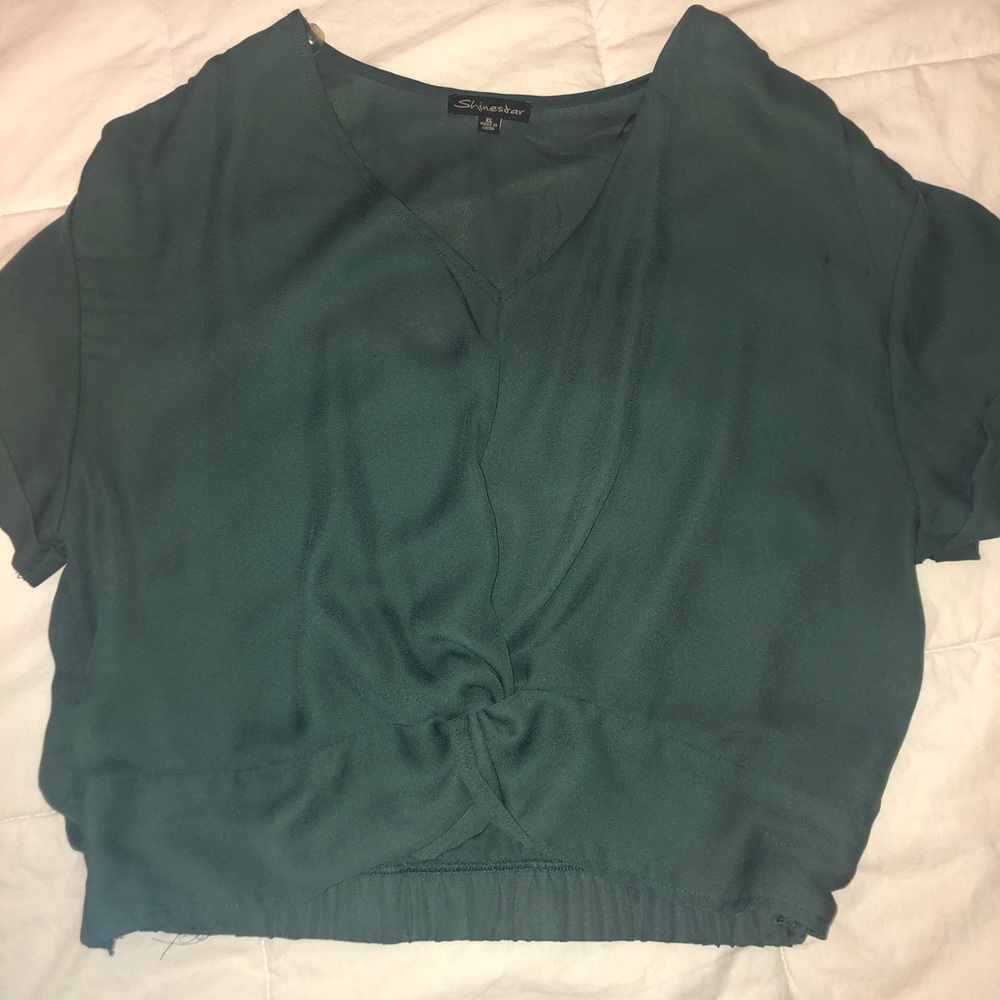 Cropped blouse